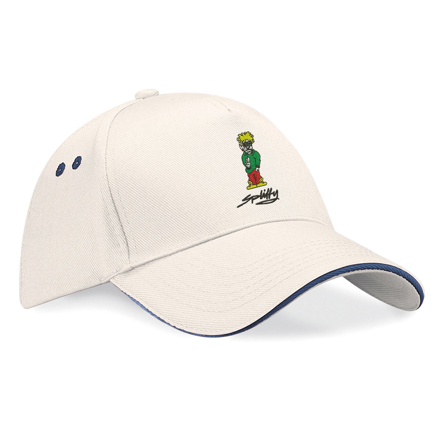 Retro Eclipse Embroidered Baseball Cap