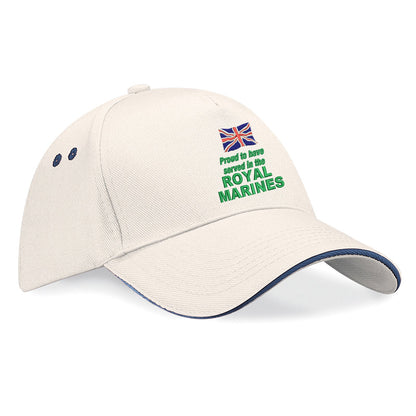 Proud to Have Served in The Royal Marines Baseball Cap