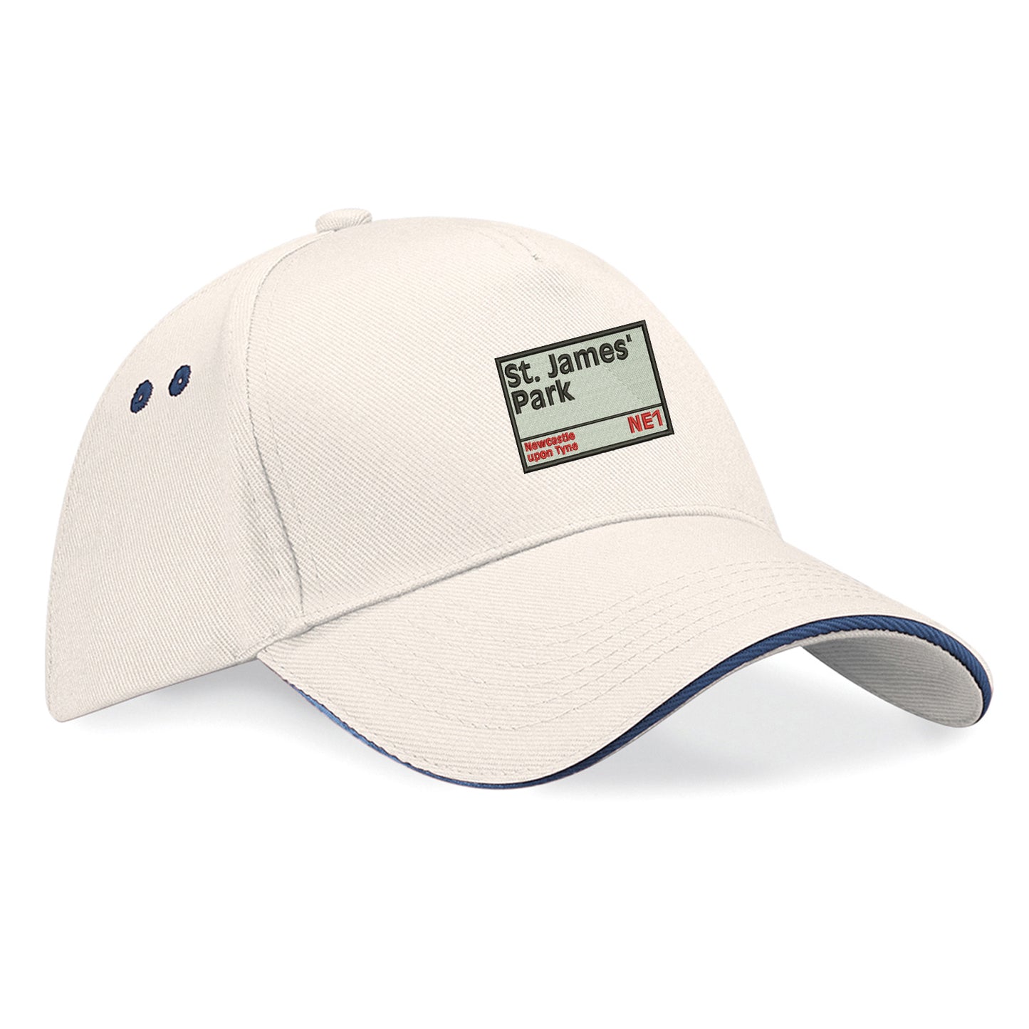 St James' Park NE1 Embroidered Baseball Cap