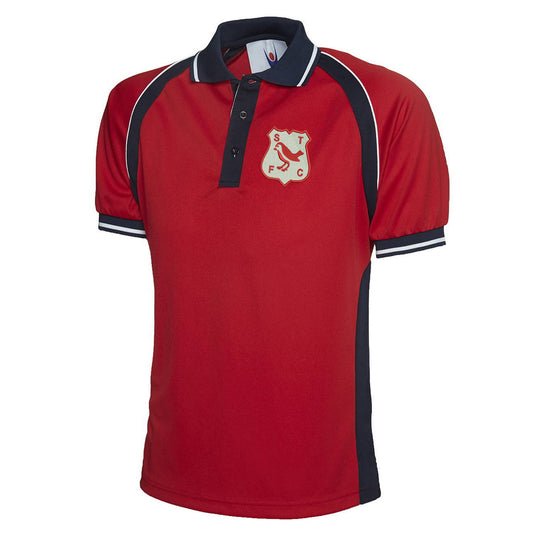 Retro Swindon 1961 Embroidered Sports Polo Shirt