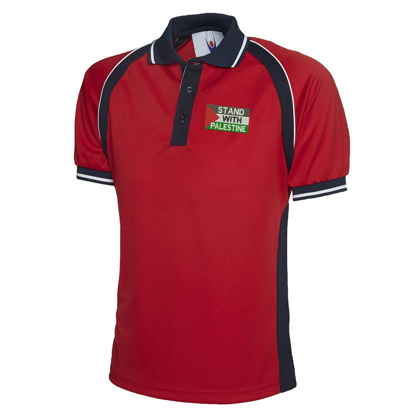 Stand with Palestine Polo Shirt UK