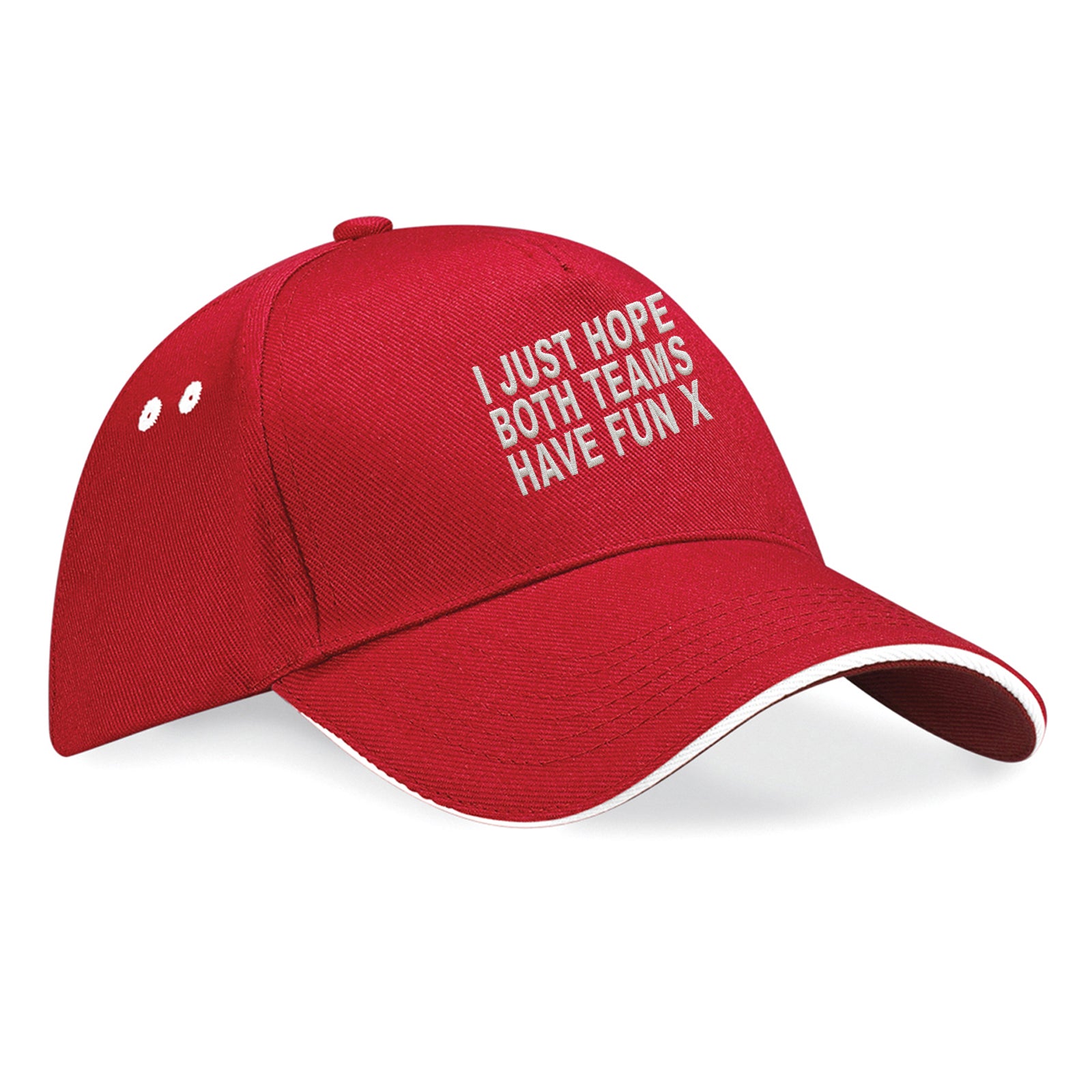 I Just Hope Both Teams Have Fun Baseball Cap