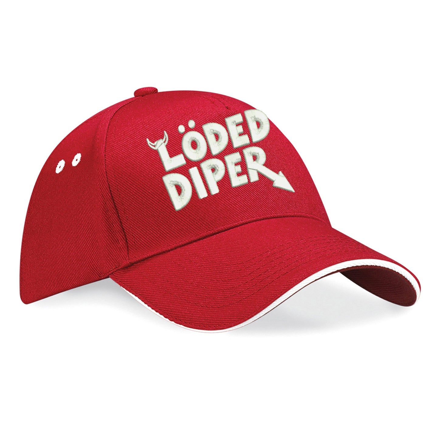 Loded Diper Rock Band Baseball Cap