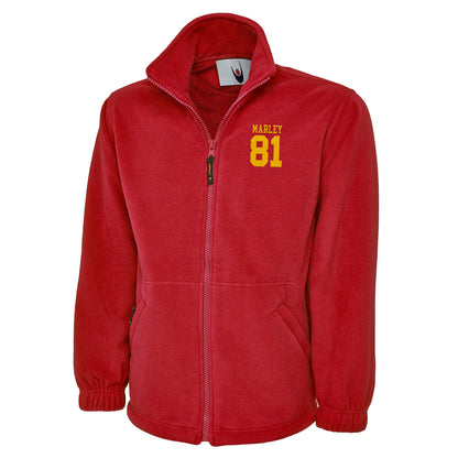 Bob Marley Football Fleece Jacket