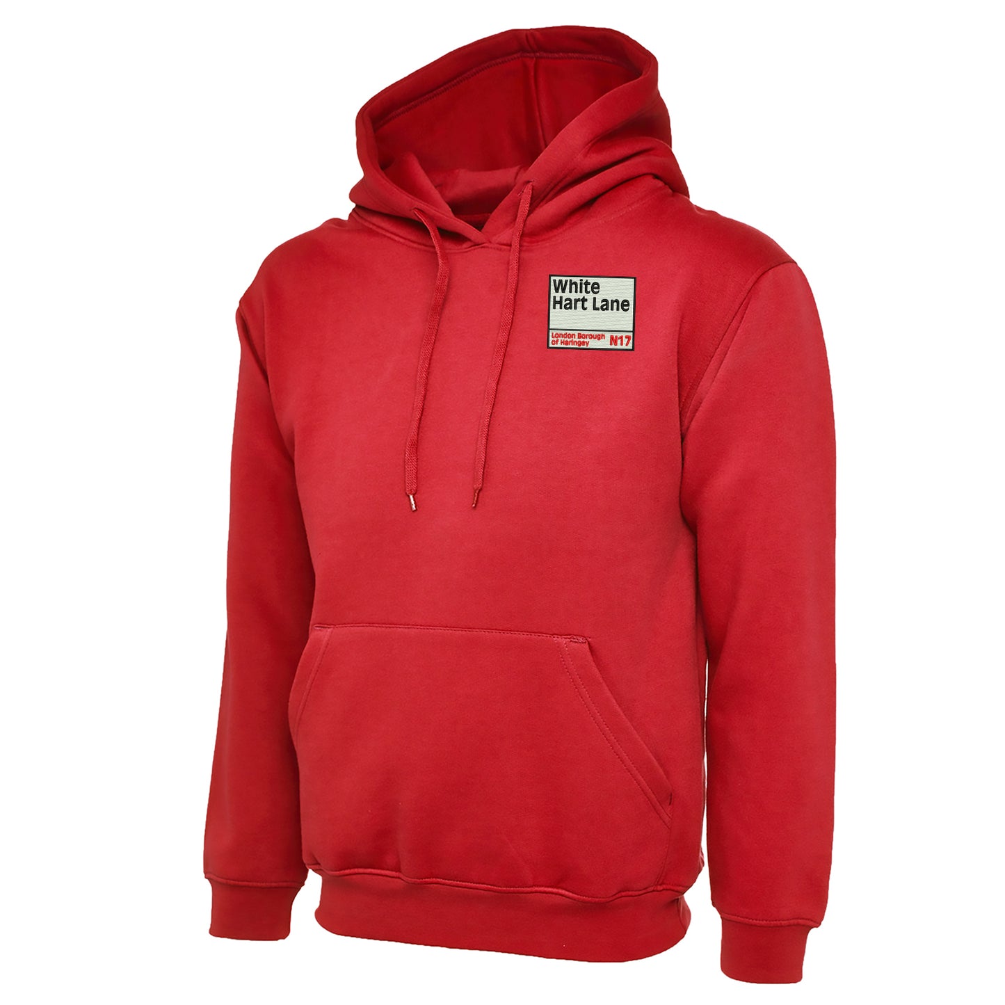 Retro White Hart Lane Hoodie