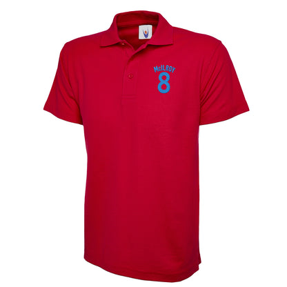 Jimmy McIlroy Burnley Football Polo Shirt