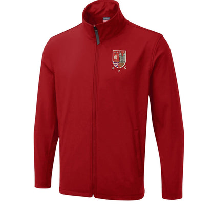 Retro Bristol Rugby 1980s Embroidered Lightweight Soft Shell Jacket