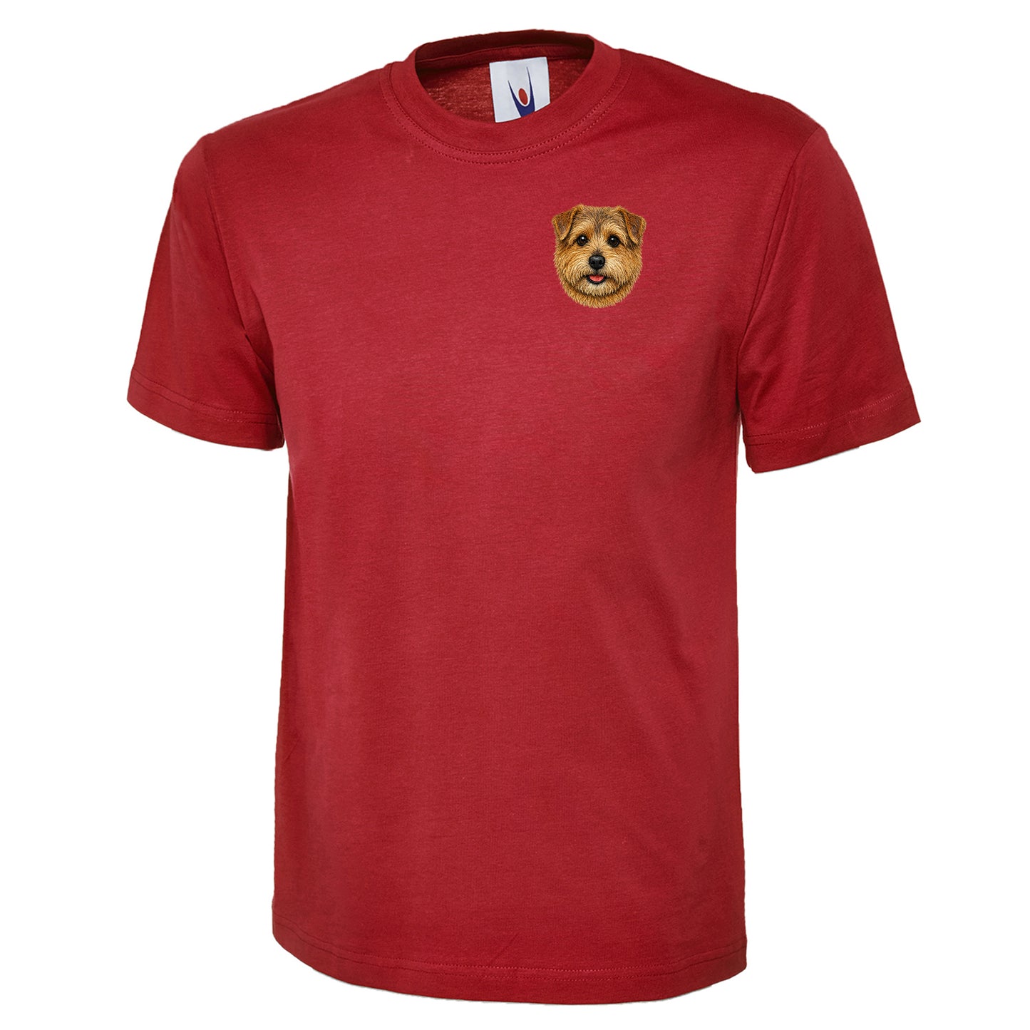 Norfolk Terrier Dog Face T-Shirt 