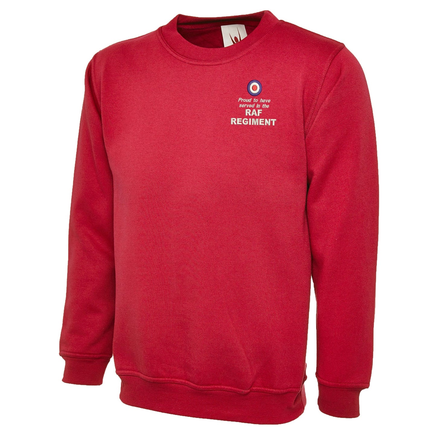Proud to Have Served in The RAF Regiment Embroidered Classic Sweatshirt