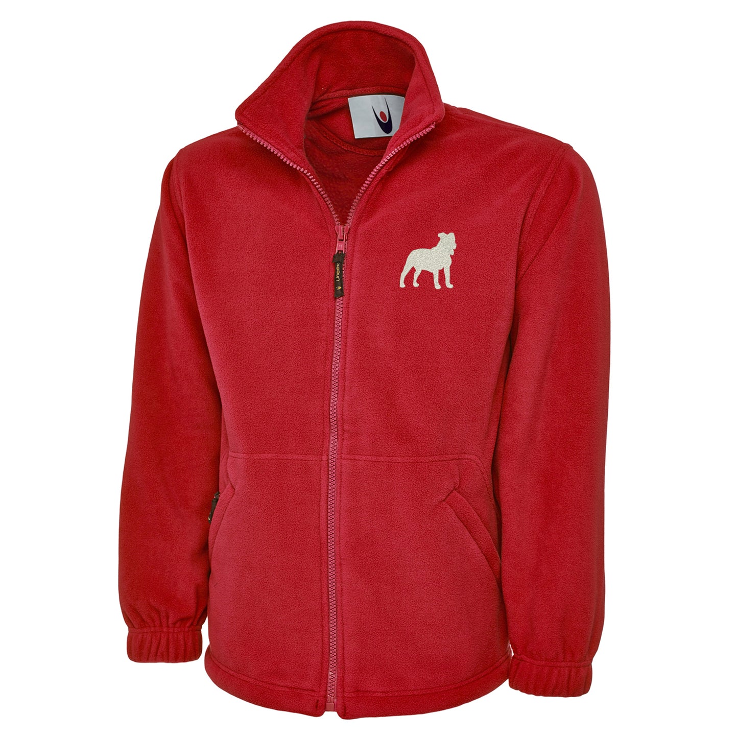 Staffordshire Bull Terrier Embroidered Premium Fleece