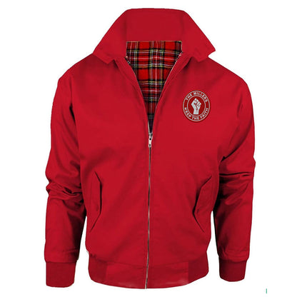 The Millers Keep The Faith Embroidered Classic Harrington Jacket