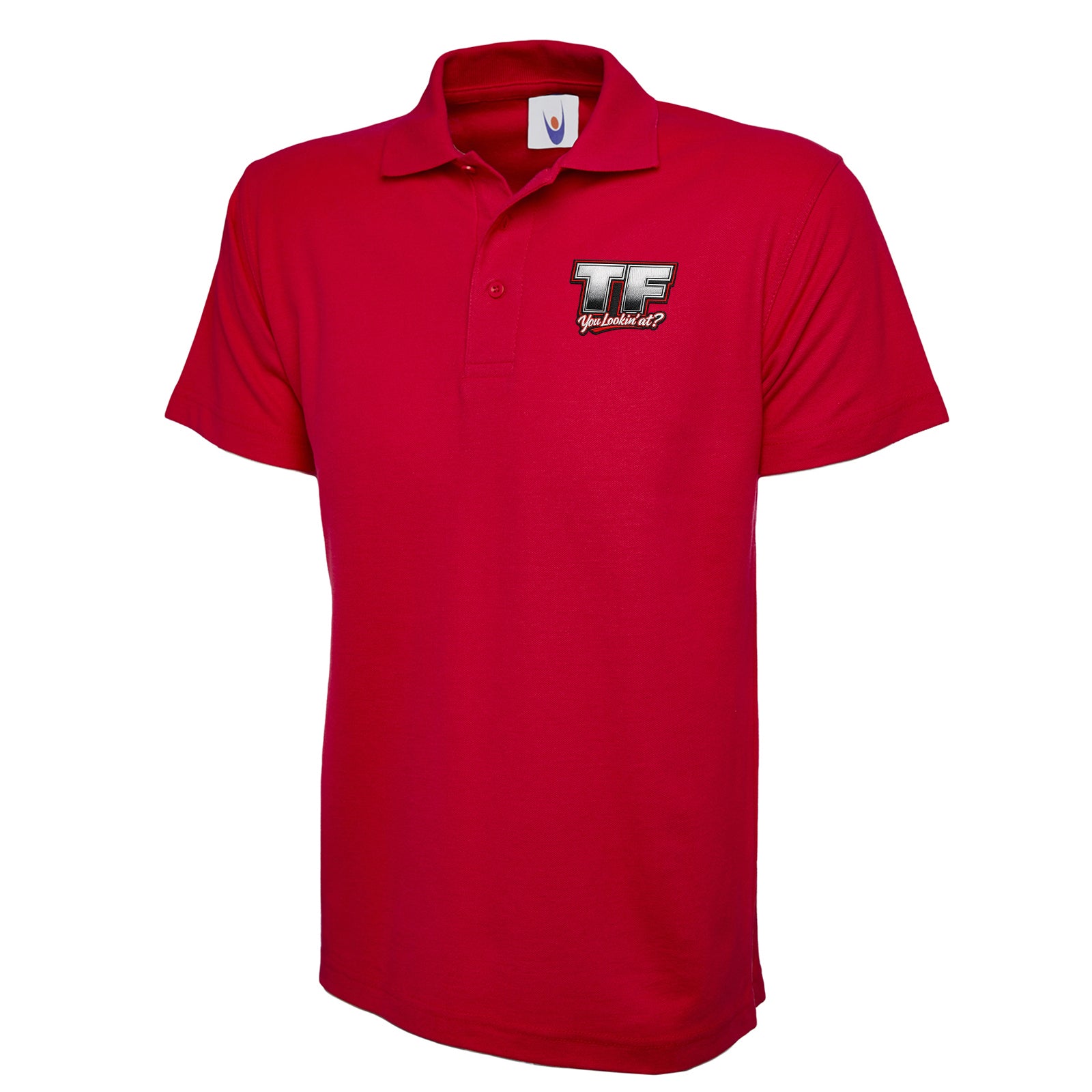 TF You Lookin’ at Polo Shirt