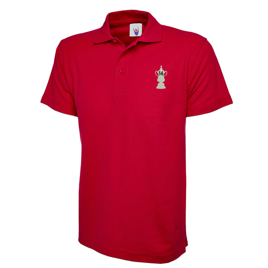 Arsenal 14 Time FA Cup Polo Shirt