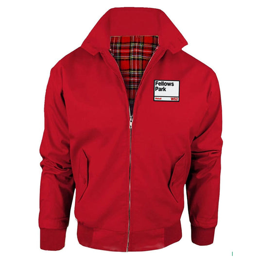 Retro Fellows Park Walsall Football Jacket Mens 