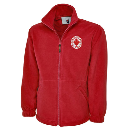 Classic Canada Soccer Fleece Jacket 