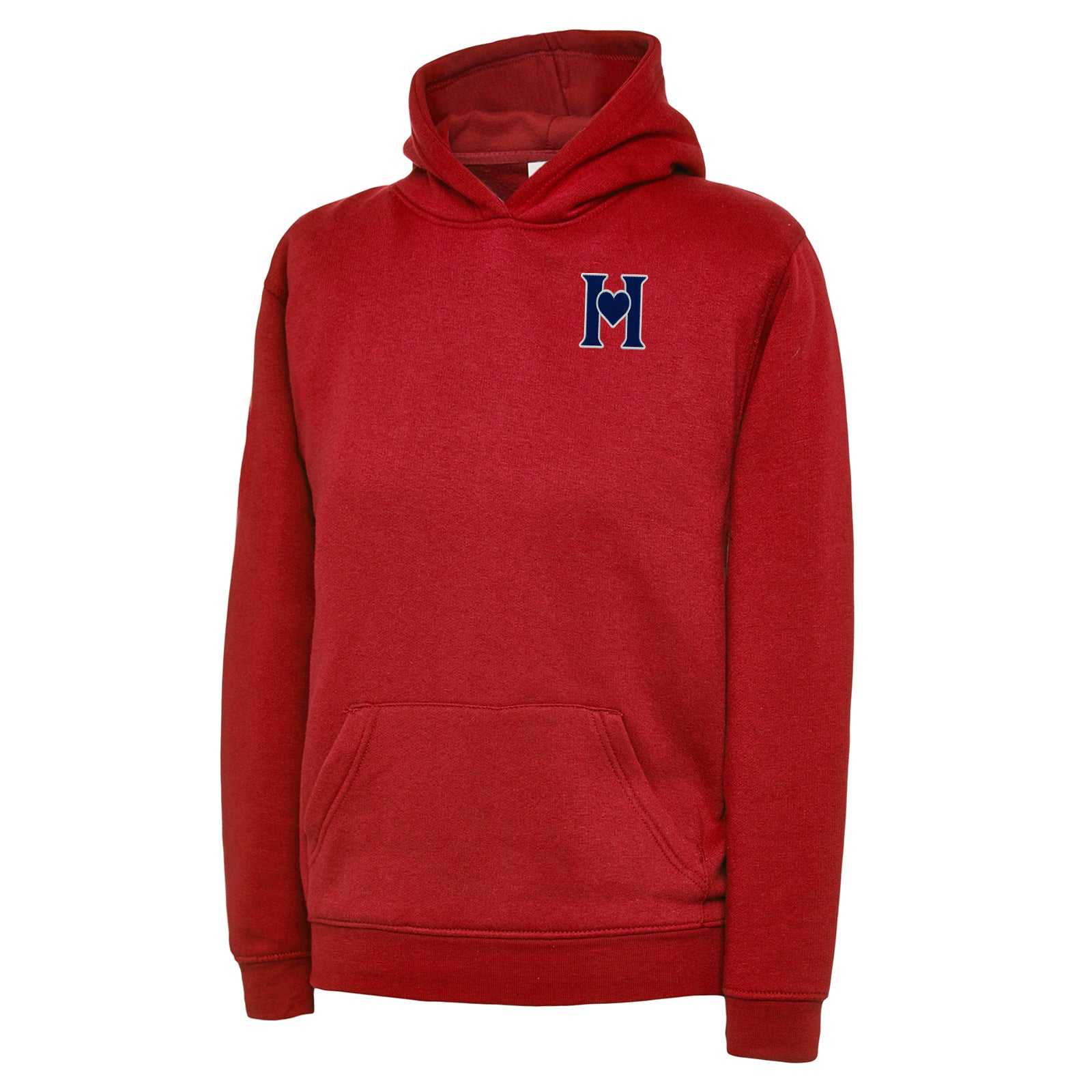 Children's Retro Old School Hearts Football Hoodie