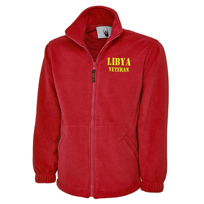 Libya Veteran Fleece Jacket 