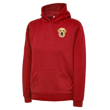 Children's Labrador Dog Face Hoodie