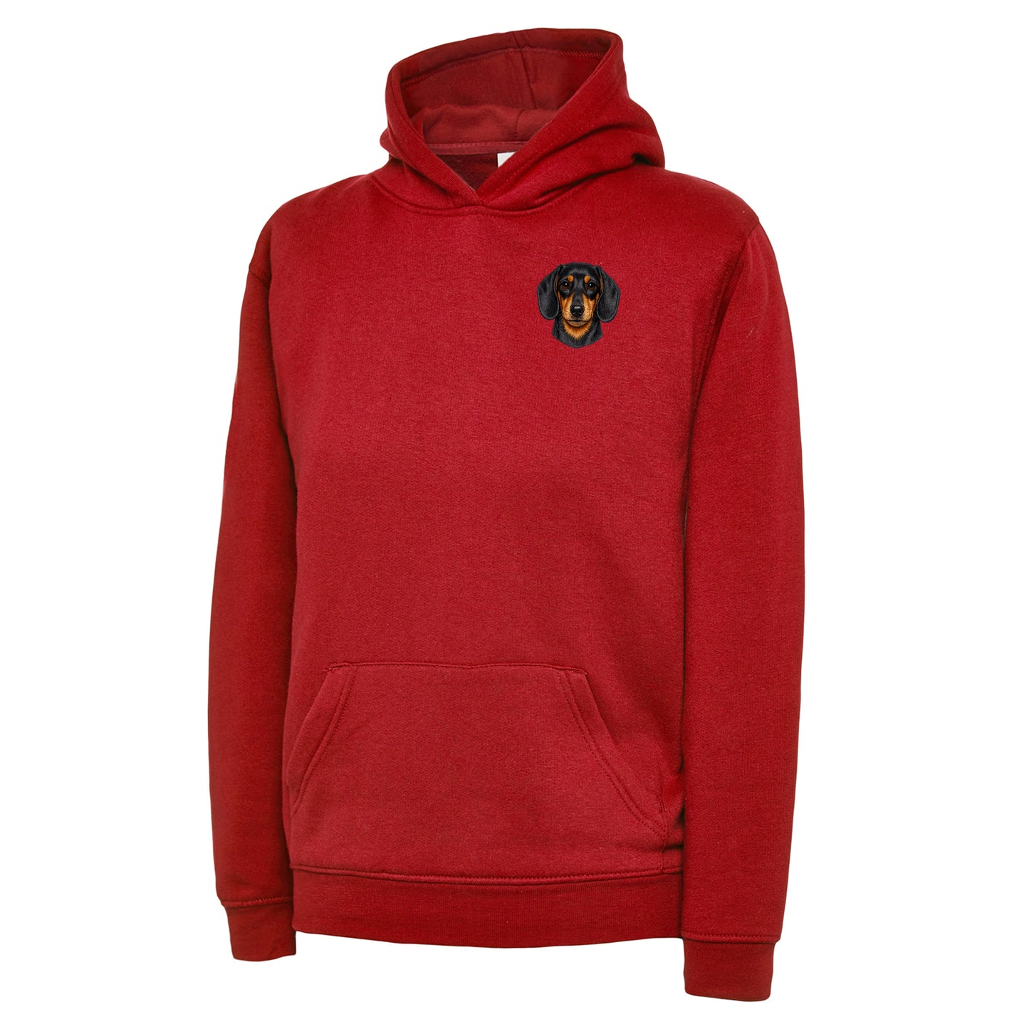 Children's Dachshund Dog Face Hoodie