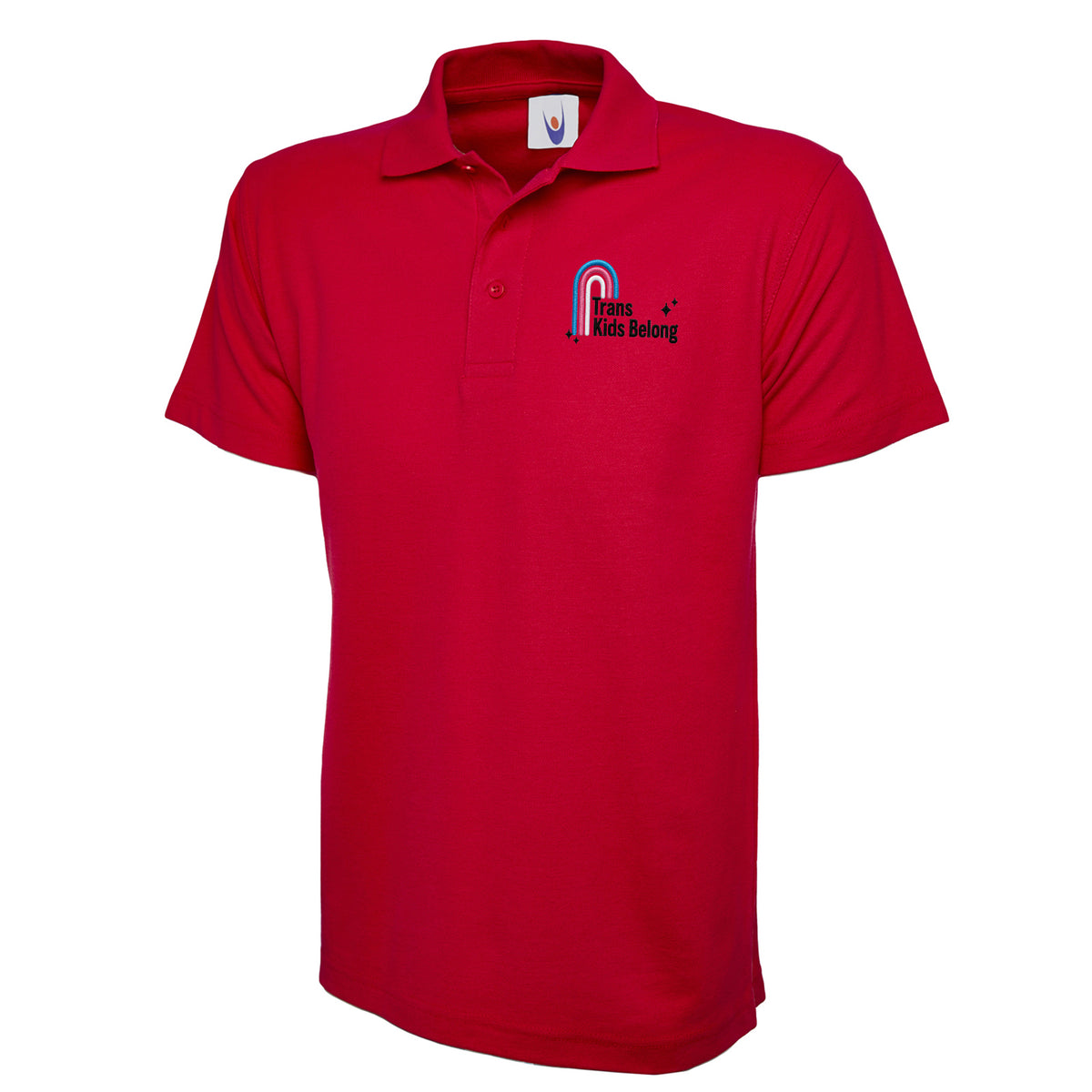 Trans Kids Belong Polo Shirt