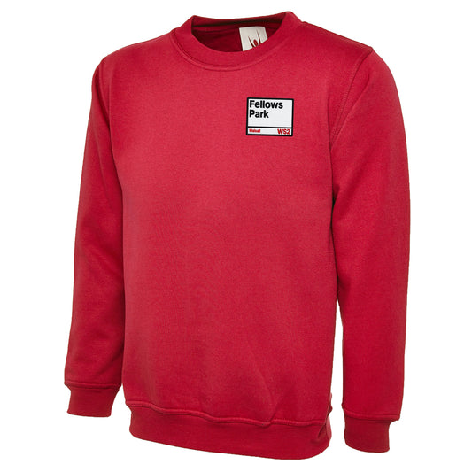 Retro Fellows Park Walsall Football Sweatshirt