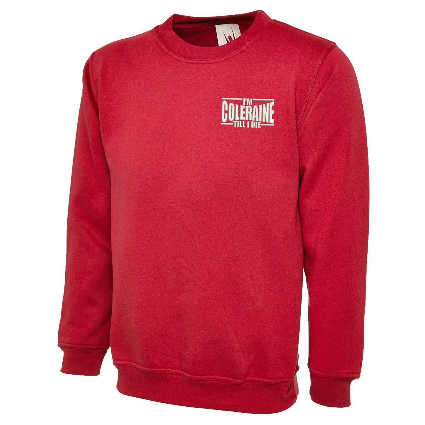 I am Coleraine Embroidered Sweatshirt