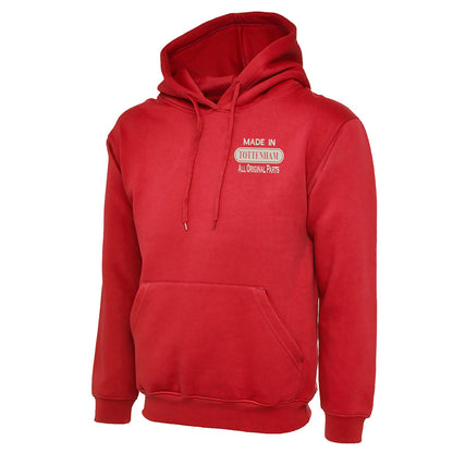 Made in Tottenham All Original Parts Embroidered Classic Hoodie
