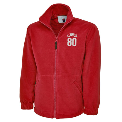 John Lennon Football Fleece Jacket 
