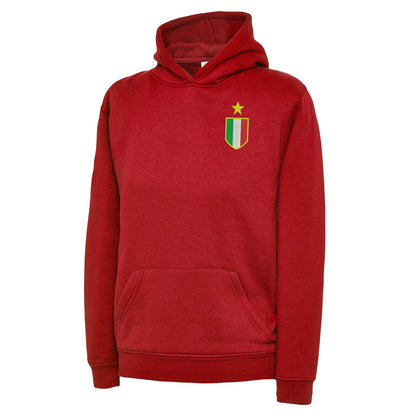 Retro Juventus 1961 Embroidered Children's Hoodie