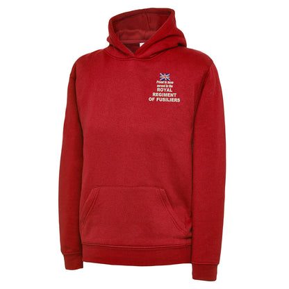Proud to Have Served in The Royal Regiment of Fusiliers Embroidered Children's Hoodie