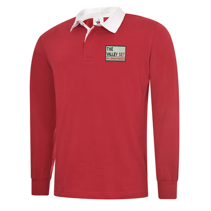 The Valley SE7 Embroidered Classic Rugby Shirt