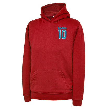 Maradona 10 Hoodie