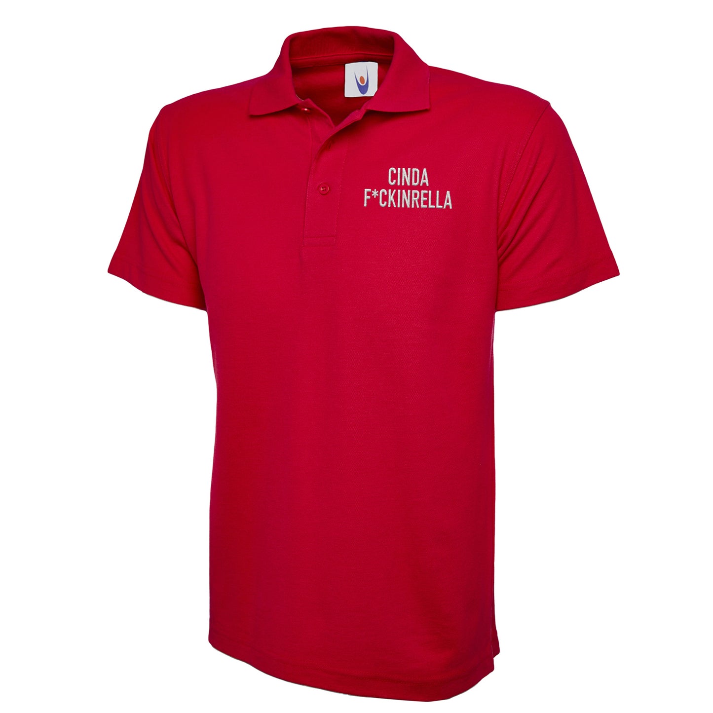 Cinder Fckinrella Embroidered Classic Polo Shirt