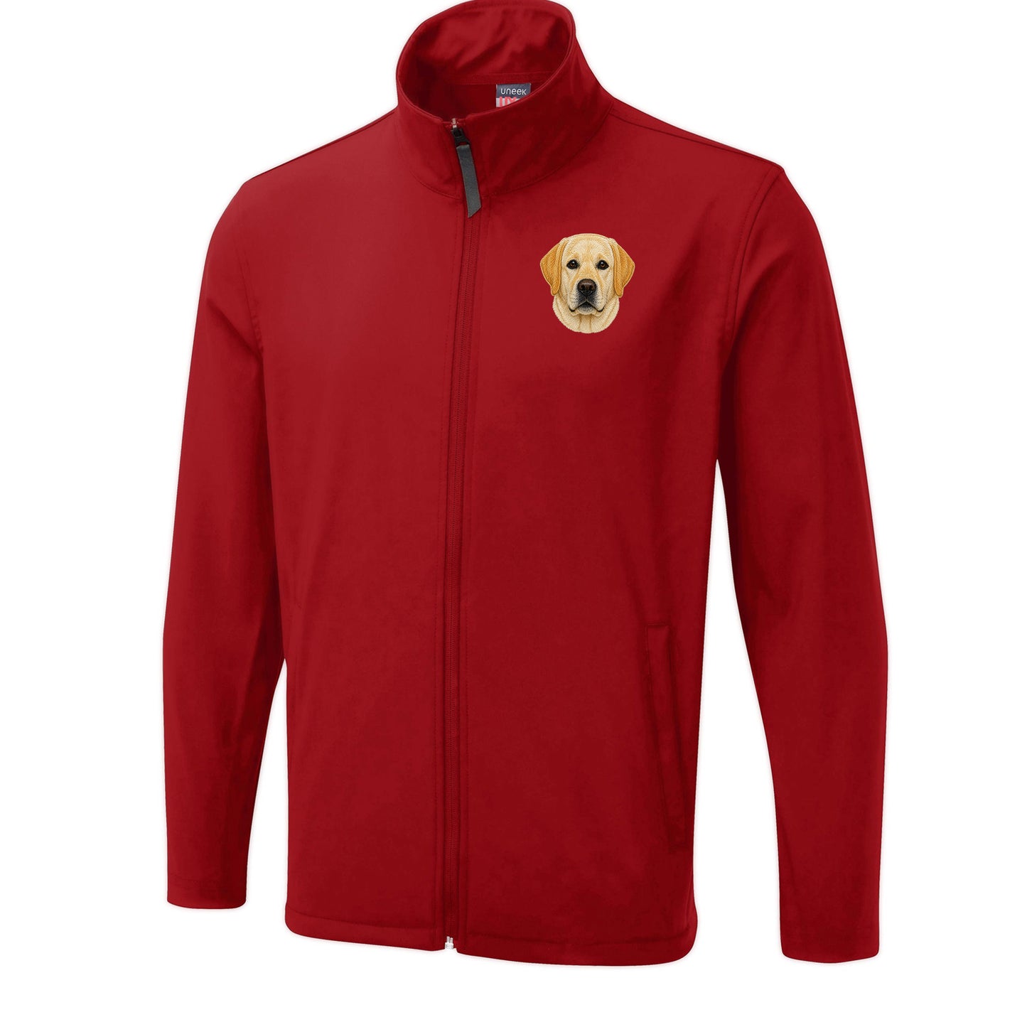Labrador Dog Face Bomber Jacket