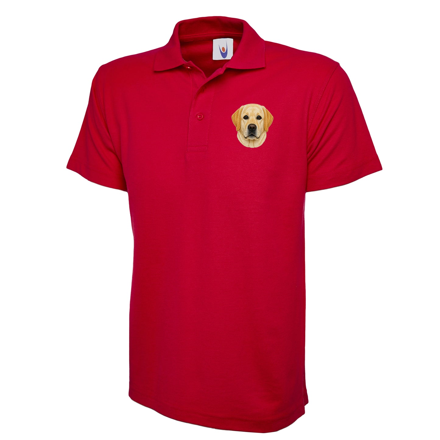 Labrador Dog Face Polo Shirt