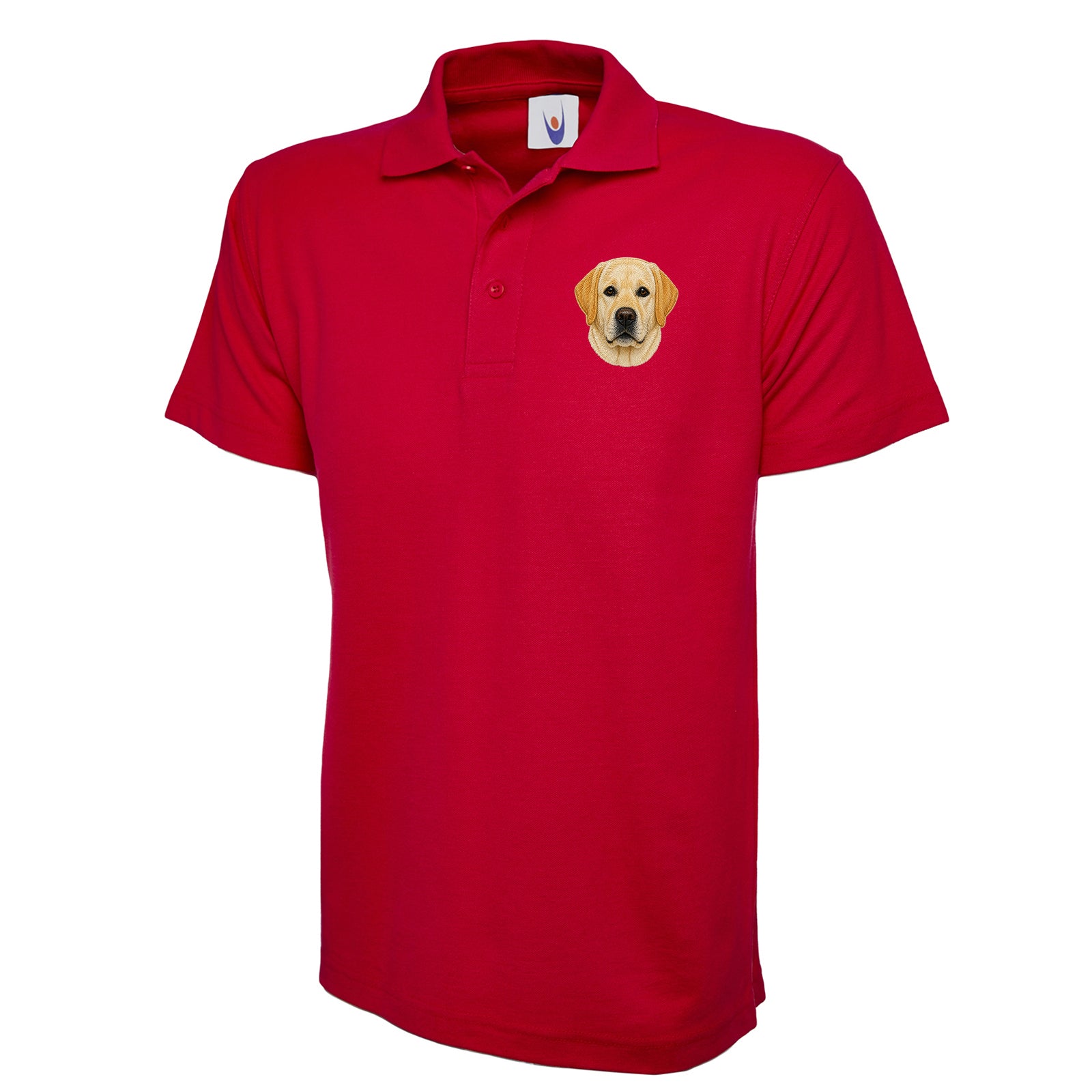 Labrador Dog Face Polo Shirt