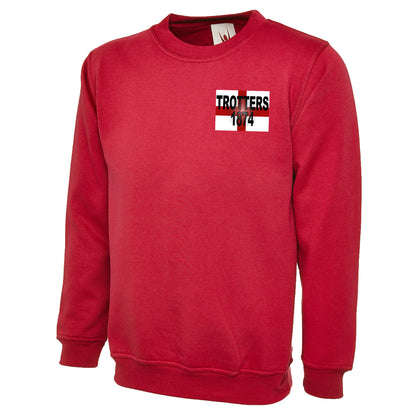 Trotters 1874 England Flag Sweatshirt