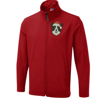 Border Collie Christmas Bomber Jacket