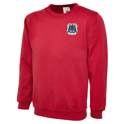 Retro Leeds 1950s Embroidered Classic Sweatshirt