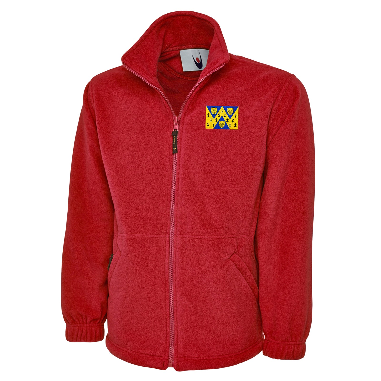 Flag of Shropshire Fleece Jacket