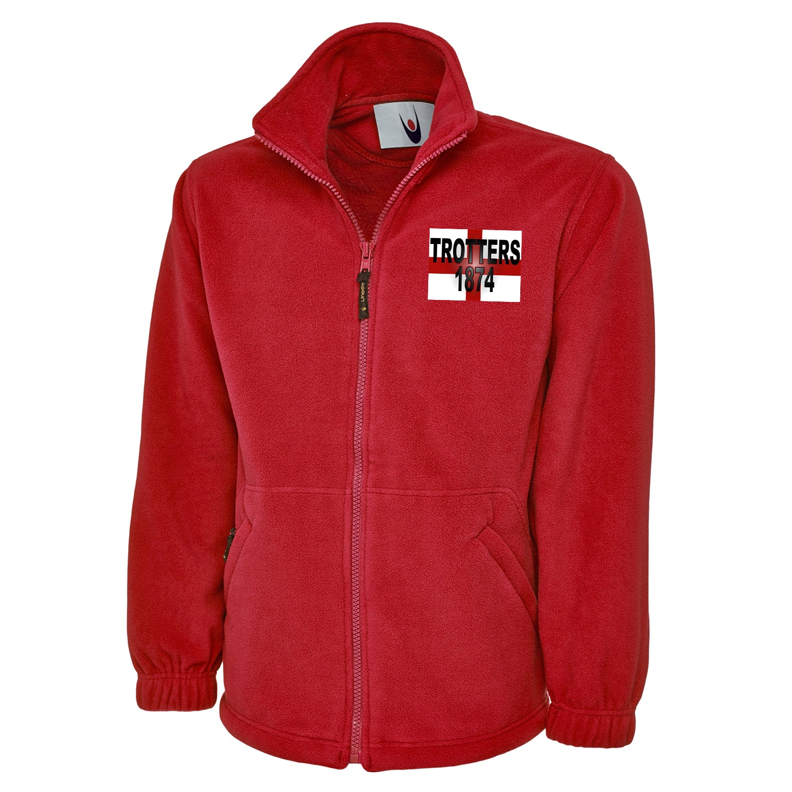 Trotters 1874 England Flag Fleece Jacket