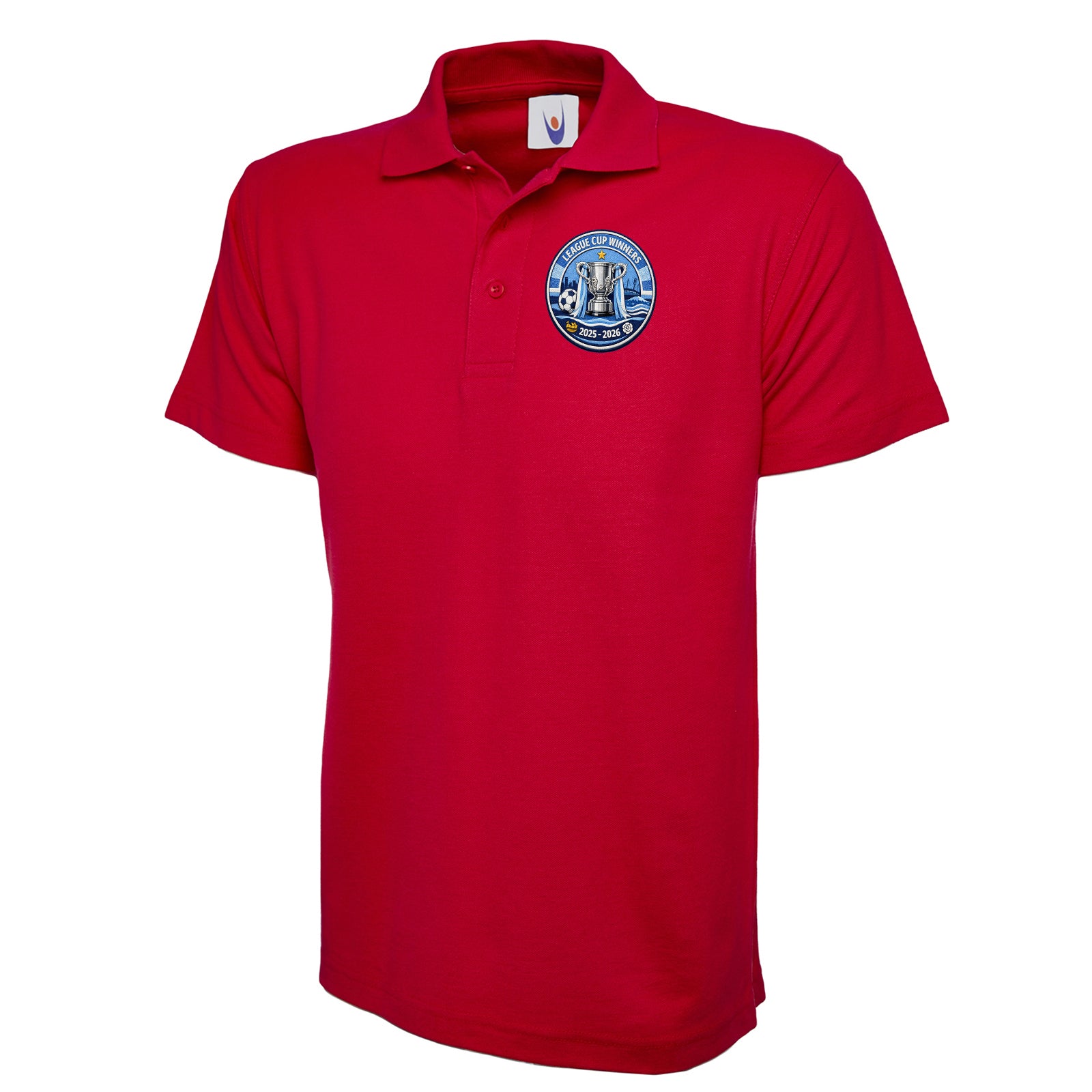 Man City League Cup Winners 2026 Polo Shirt