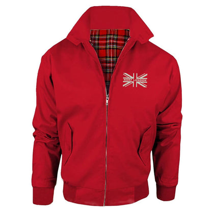 Norf London Union Jack Classic Harrington Jacket