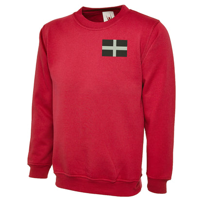 Saint Piran’s Flag Cornwall Sweatshirt 
