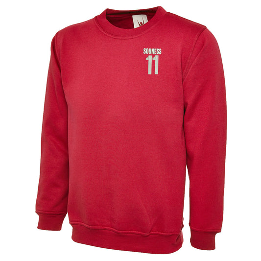 Souness 11 Embroidered Classic Sweatshirt