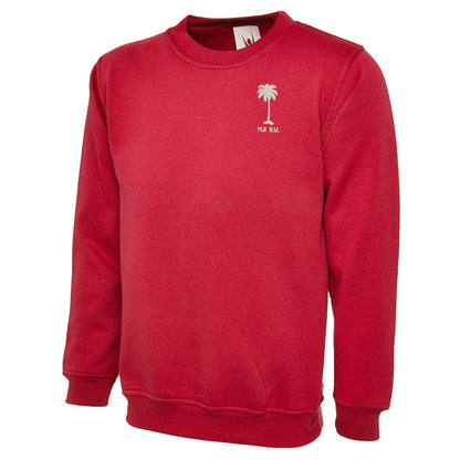 Retro Fiji Rugby 1920s Embroidered Classic Sweatshirt