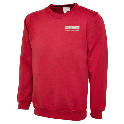 DeLorean Motor Company Embroidered Classic Sweatshirt