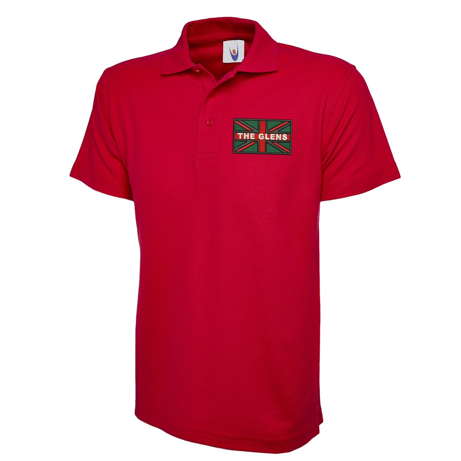 The Glens Coloured Union Jack Polo Shirt