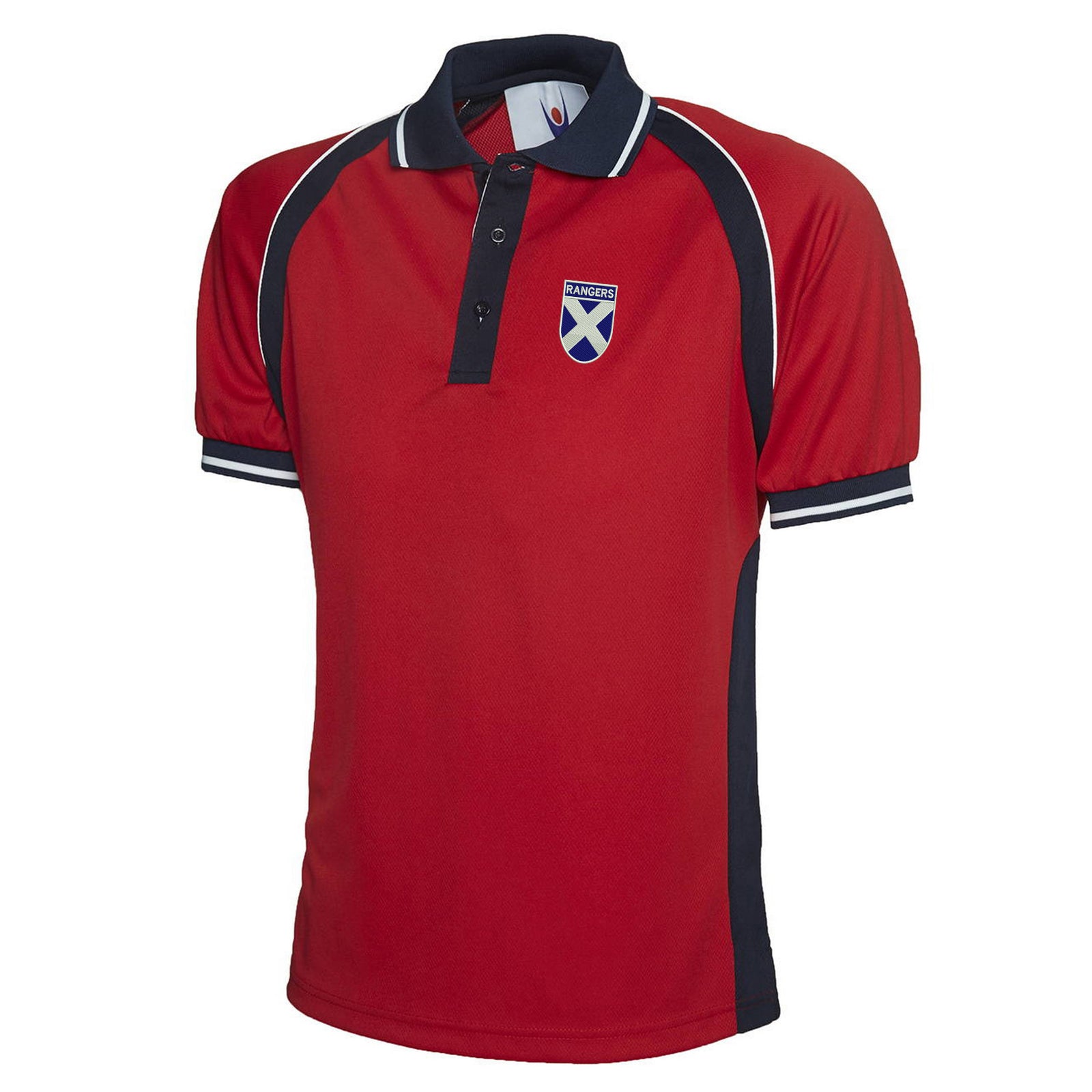 Rangers Flag of Scotland Shield Polo Shirt