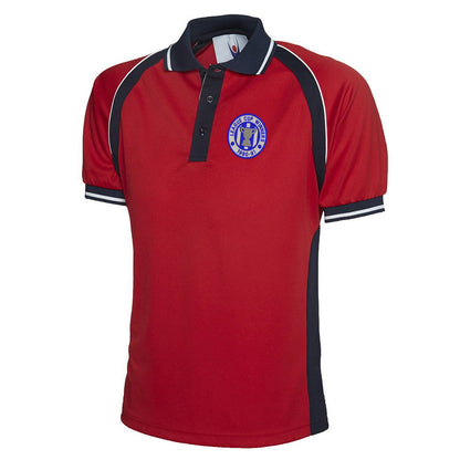 Retro Sheffield Wednesday League Cup Winners 1991 Embroidered Polyester Sports Polo Shirt
